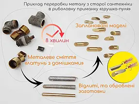 Набір для плавки металів в микрохвильовій печі, фото 5