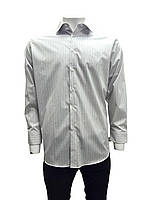 Чоловіча сорочка Calvin Klein Men's STEEL Classic/Regular Fit Non-Iron Performance, розмір 17 (32-33)