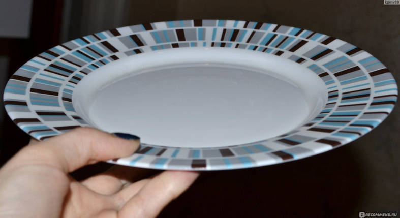 Тарілка обідня Можна як блюда кругла 24.7 см LUMINARC Kalei, фото 2