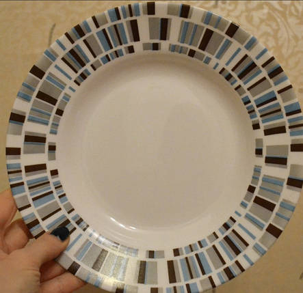 Тарілка обідня Можна як блюда кругла 24.7 см LUMINARC Kalei, фото 1