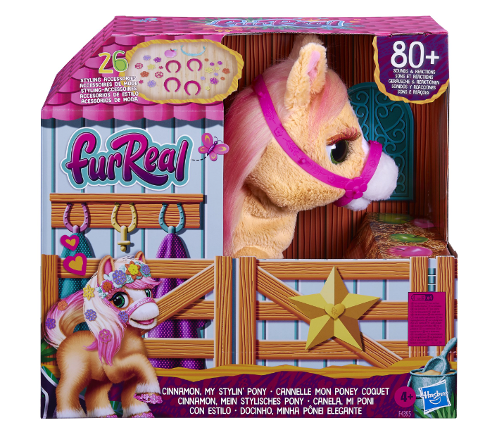 Інтерактивна іграшка Hasbro поні кінь Кориця Синамон FurReal friends My Stylin Pony Cinnamon
