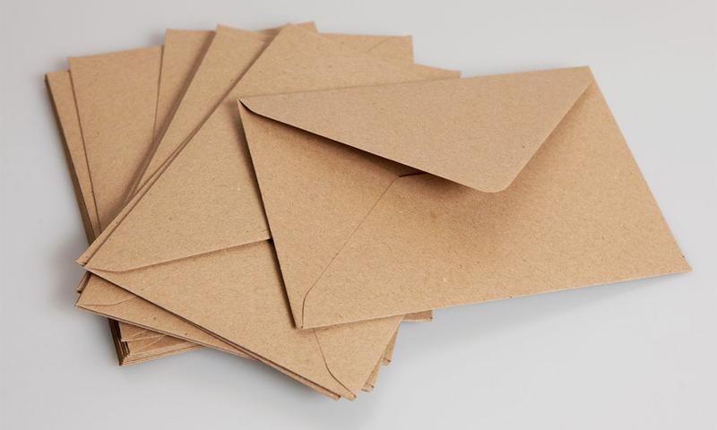 Купить Конверт эко крафт С6 с треугольным клапаном (11*16 см ...