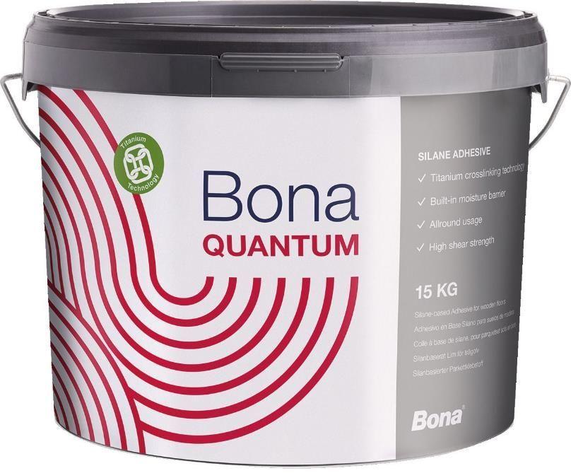 Bona Quantum сілановий (ms-полімерний) паркетний клей 15 кг, фото 1