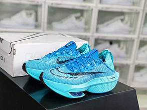 EUR36-46 Nike Air Zoom Alphafly NEXT% 2 чоловічі жіночі бігові кросівки блакитні