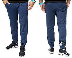 Чоловічі спортивні штани (штани) Adidas (7336), осінні весняні сині. Чоловічий одяг