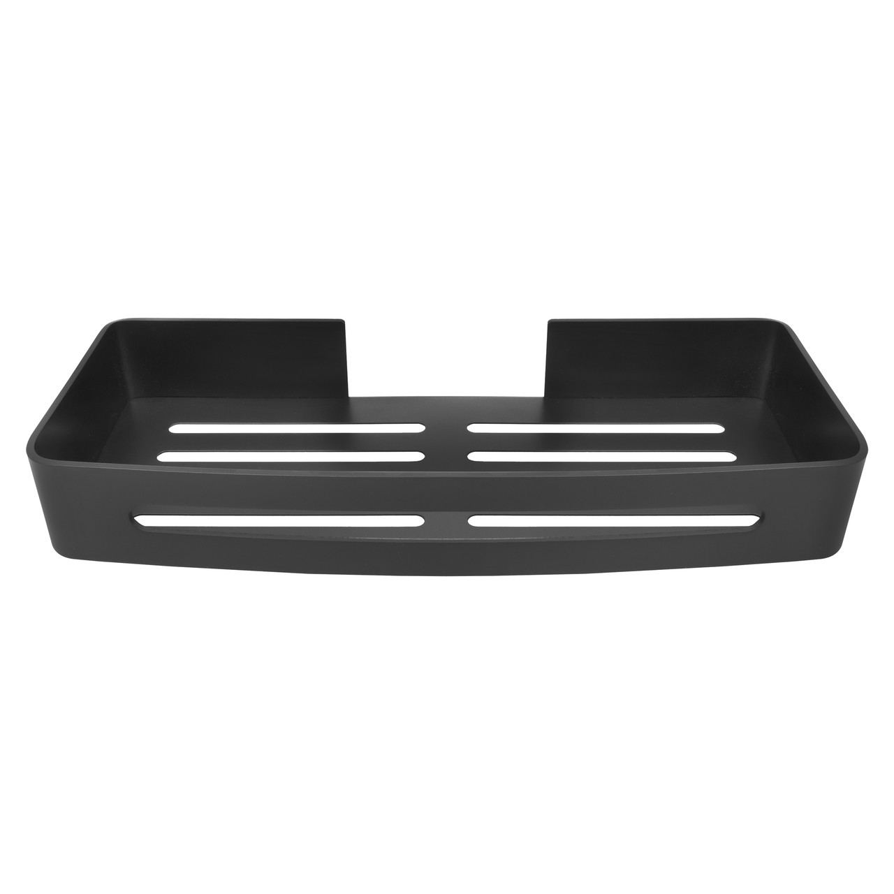 Полиця для ванни одноярусна чорна матова AWD Interior 02081797 металева, фото 1