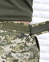 Штани демісезонні Тактичні для ЗСУ армійські "Піксель" тканина Ріп-Стоп камуфляжні, фото 5