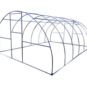 Каркас теплиці "Західна-6+" 4х6х2,3м, труба 20х20х2мм