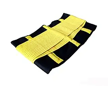 Корсет стягувальний для схуднення Хот Шейперс p-p L Жовтий, Пояс для схуднення на липучці, фото 4