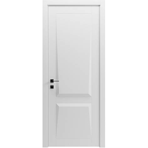 Двері фарбовані колекції LOFT модель OLIMPIA -2 ПГ Білий мат, фото 1