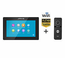 Jarvis JS-7TSB FullHD WiFi та Jarvis JS-02B (FullHD) комплект IP відеодомофону