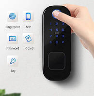 Электронный беспроводной дверной замок с цифровым отпечатком пальца Биометрический автономный электрозамок