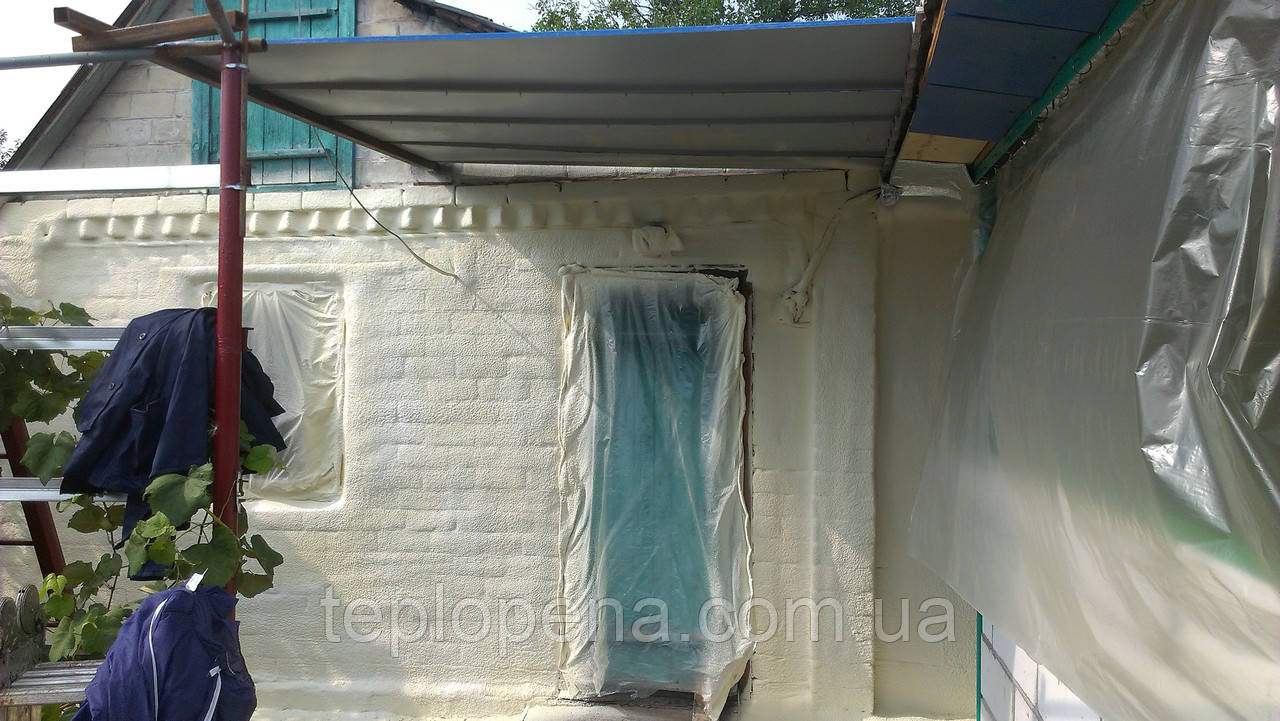 Утепление стен дома и коттеджа пенополиуретаном - фото 6 - id-p19659451