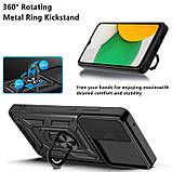 Ударостійкий чохол Camshield Serge Ring for Magnet для Samsung Galaxy A03 Core (SM-A032FZKDSEK), фото 3