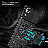 Ударостійкий чохол Camshield Serge Ring for Magnet для Samsung Galaxy A03 Core (SM-A032FZKDSEK), фото 5