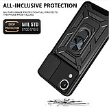 Ударостійкий чохол Camshield Serge Ring for Magnet для Samsung Galaxy A03 Core (SM-A032FZKDSEK), фото 6