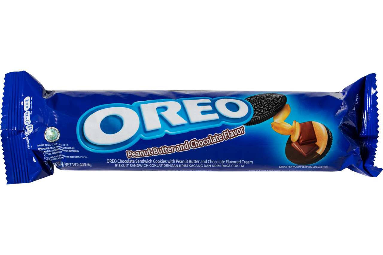 Печиво Peanut Butter and Chocolate OREO 119,6 г