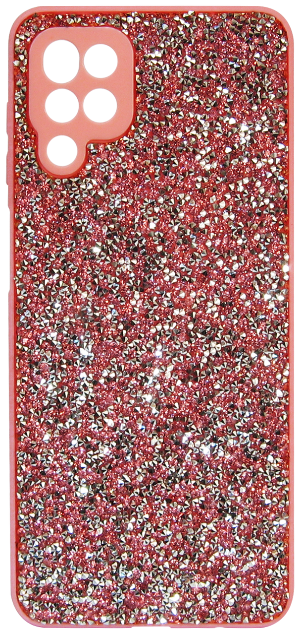 Накладка SA A125/A127/M127/M217 Diamond TPU PC Рожевий