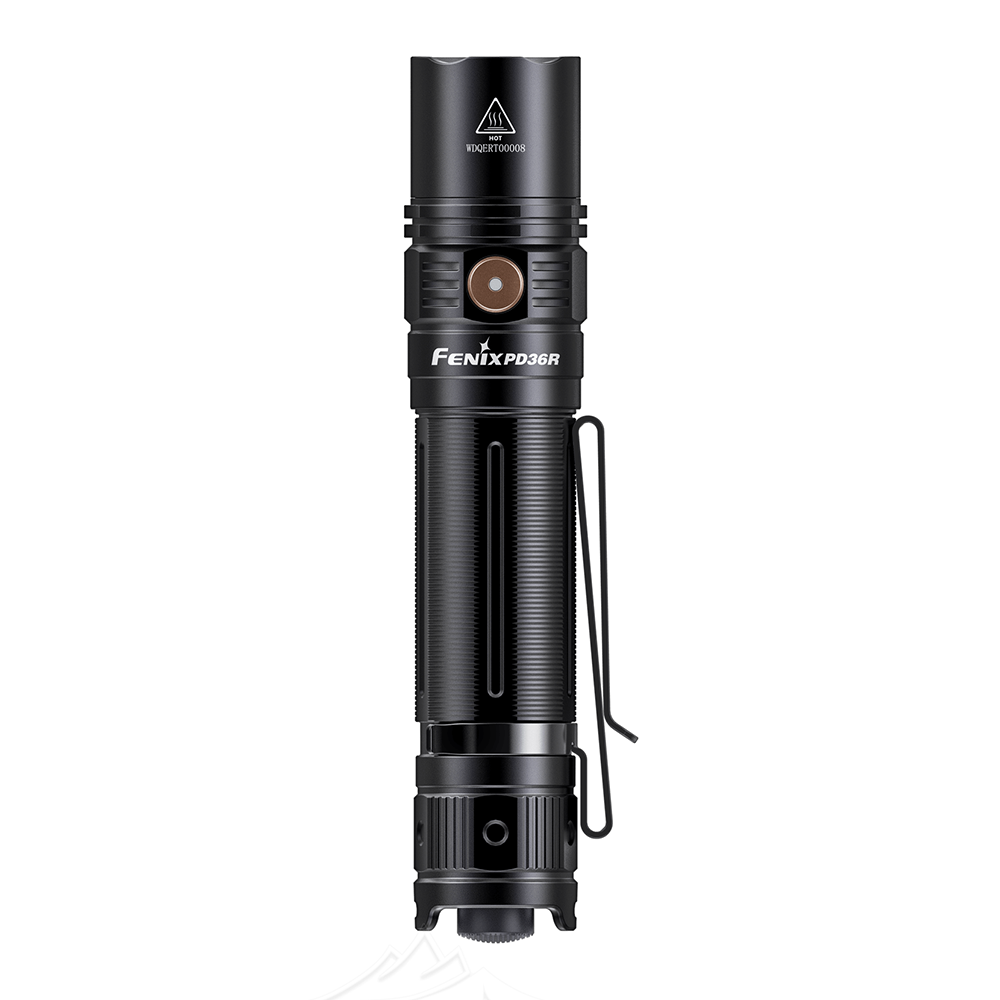 Потужний перезаряджуваний тактичний ліхтар Fenix PD36R Pro кишеньковий алюмінієвий для туристів, військових