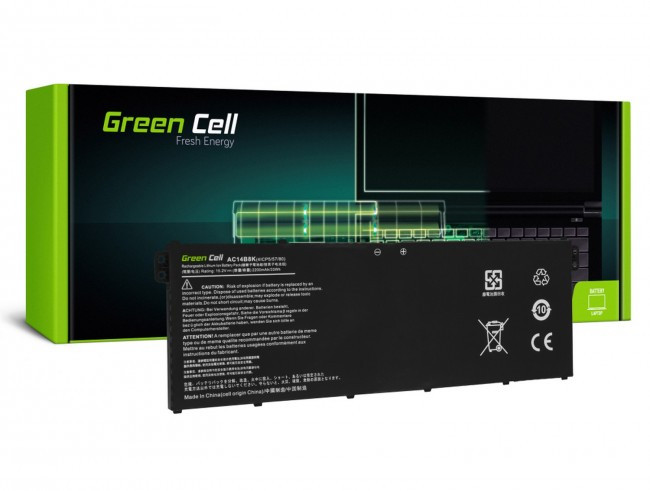 Green Cell AC14B3K AC14B8K do Acer Aspire 5 A515 A517 R15 R5-571T Spin 3 SP315-51 SP513-51 Swift 3 SF314-52, фото 1