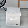 Короб ORGANIZE з кришкою 30x30x30 см (білий), фото 5