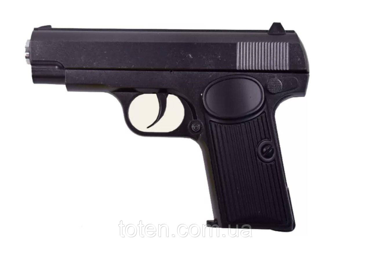 Пістолет металевий Кольт стріляє круглими пластиковими кулями 6 mm, фото 1