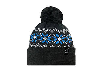 Шапка Volt Snow POM Graffit Blue