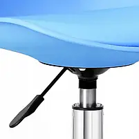 Крісло офісне комп'ютерне Lapki-3 Blue блакитне обертове дитяче, фото 8