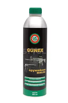 Універсальне мастило Олія спрей для захисту від корозії Gunex-2000 500 ml для зброї, механізмів, техніки