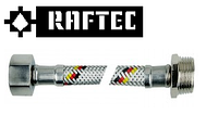 Шланг гибкий RAFTEC 1/2Вх1/2Н (30см)