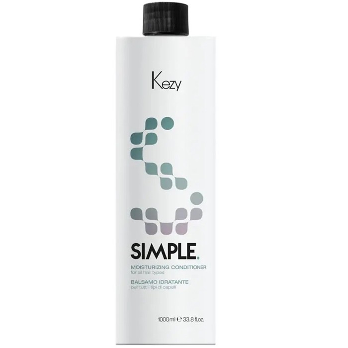 Зволожувальний бальзам для волосся Kezy Simple Moisturizing Conditioner 1000ml