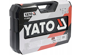 Набір інструментів Yato YT-39009 68 ел. YATO YT-39009 набір інструментів для електрика 68шт, фото 4