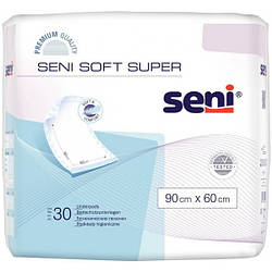 Одноразові пелюшки Seni Soft Super, 90х60 см, 30 шт.