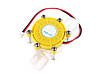 Міні-гідрогенератор 12V перетворювач енергії води 12V Прозорий з жовтим, фото 7