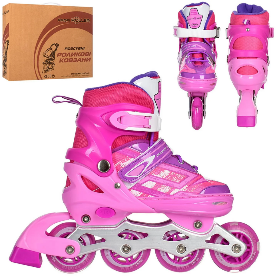 Ролики Раздвижные Profi A4144-M-V Размер(35-38) — Купить Недорого на ...