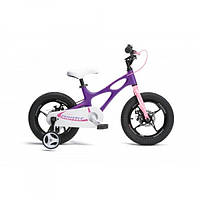 Дитячий Велосипед 2-х колісний 14'' від 3 до 5 років Royal Baby SPACE SHUTTLE 14-22 Фіолетовий