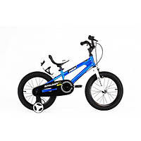 Дитячий Велосипед 2-х колісний 16'' від 5 до 8 років Royal Baby Freestyle 16 Синій