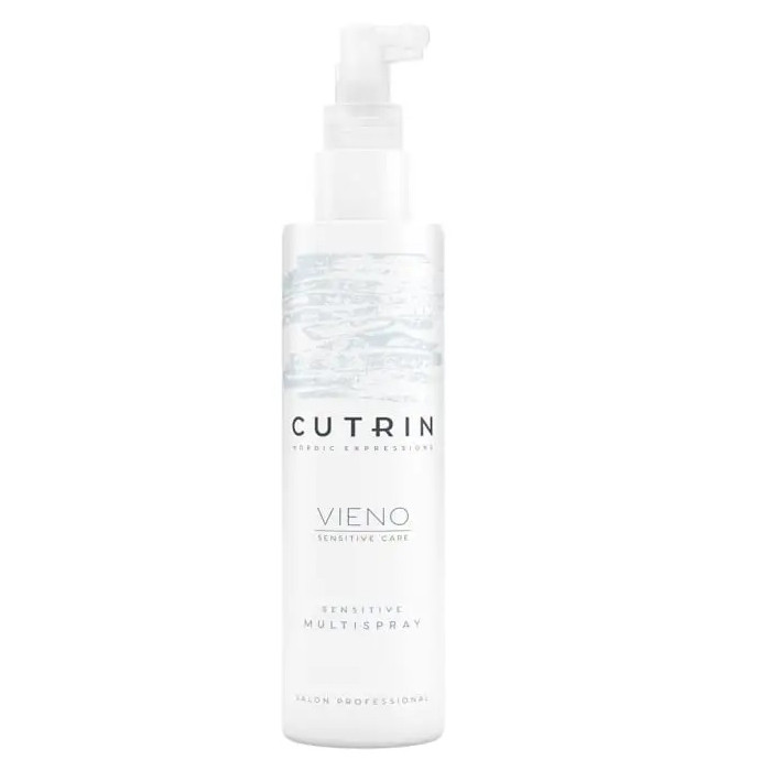 Мультифункціональний спрей для волосся без запашника Cutrin Vieno Sensitive Multispray 200ml, фото 1