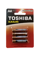 Батарейка Toshiba Alkaline LR03 AAА (минипальчик) 48шт/уп