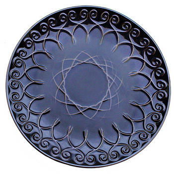 Тарелка подставная Losk Dec Firoza Blue L0480-XY4612A-3 27 см синяя