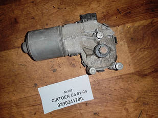 No107 Б/у Двигун склоочисника 0390241700 для Citroen C5 2001-2004