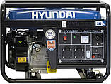 Бензиновий генератор Hyundai 65123P 4-тактний 6,5 к.с, фото 3