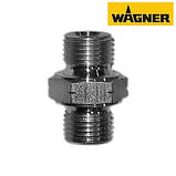 Штуцер (фітінг) 1/4" на 1/4" для з'єднання шлангів високого тиску, фото 4