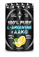 Аминокислота аргинин аакг Azgard Nutrition 100% Pure L-Arginine+AAKG 300g Лимон