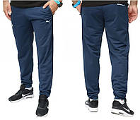 Мужские спортивные штаны Puma (Пума) BMW (7216-s), брюки осенние весенние синие. Мужская одежда
