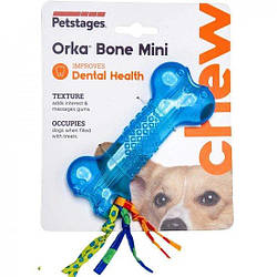 Petstages (Петстейдж) Orka Bone Mini іграшка для собак синя 12 см