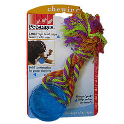 Petstages (Петстейдж) Orka Dental Puck іграшка для собак синя 6.5 см