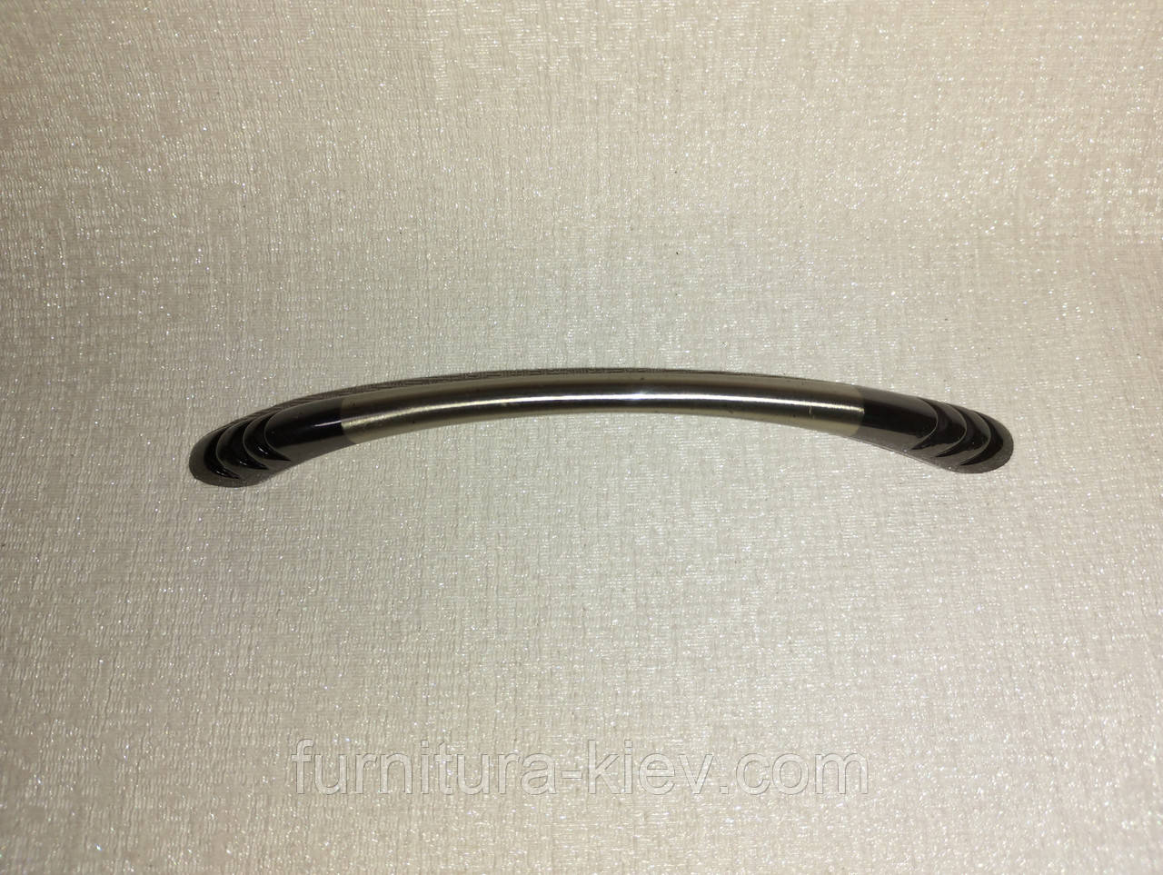 Ручка з насічками 96 мм Сатин Чорна, фото 1