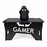 Геймерський стіл ХGamer Generic 2 Black/Black, фото 6