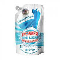 Гель для стирки Power Wash DE LUXE Универсал 1000г (Doypack) 600773